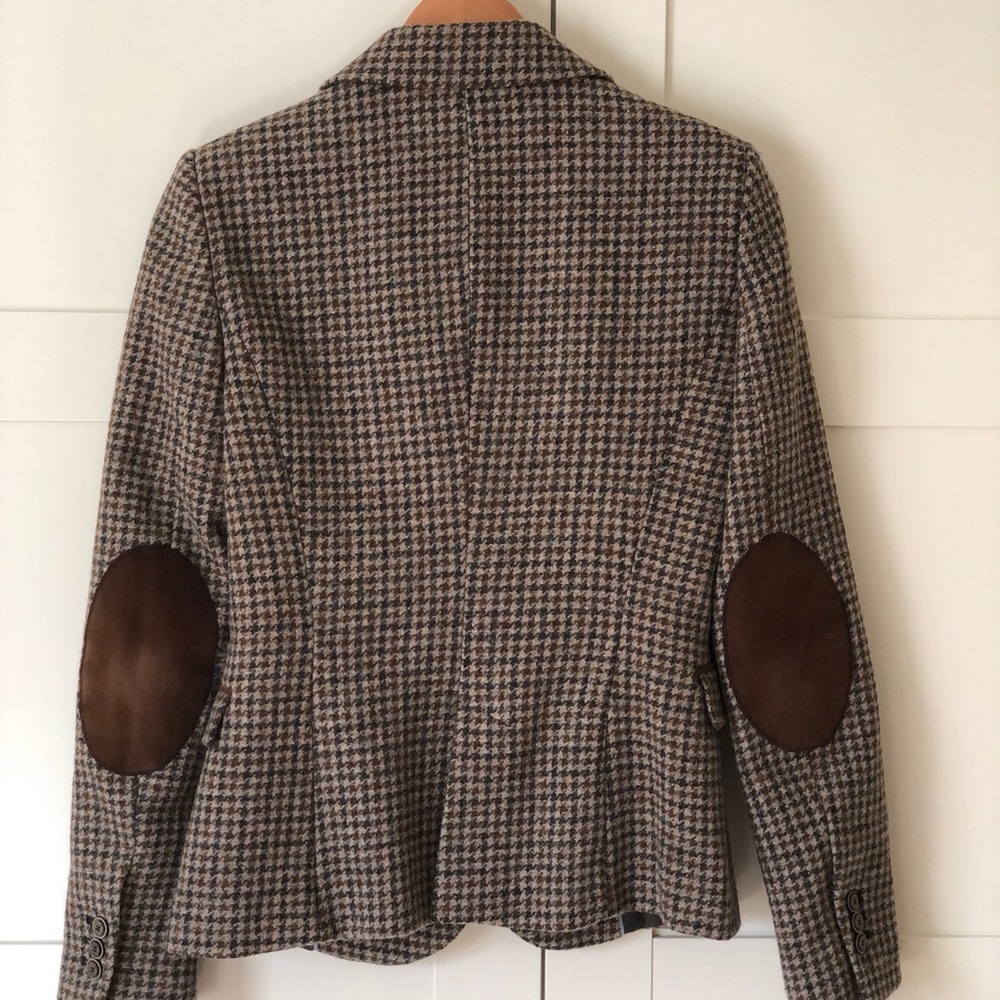 Zara Houndstooth Pattern Blazer size M